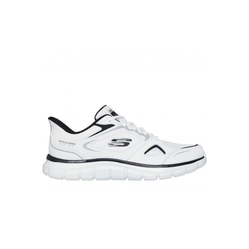 SKECHERS - Zapatillas Hombre Slip-ins Track W Blanco Skechers