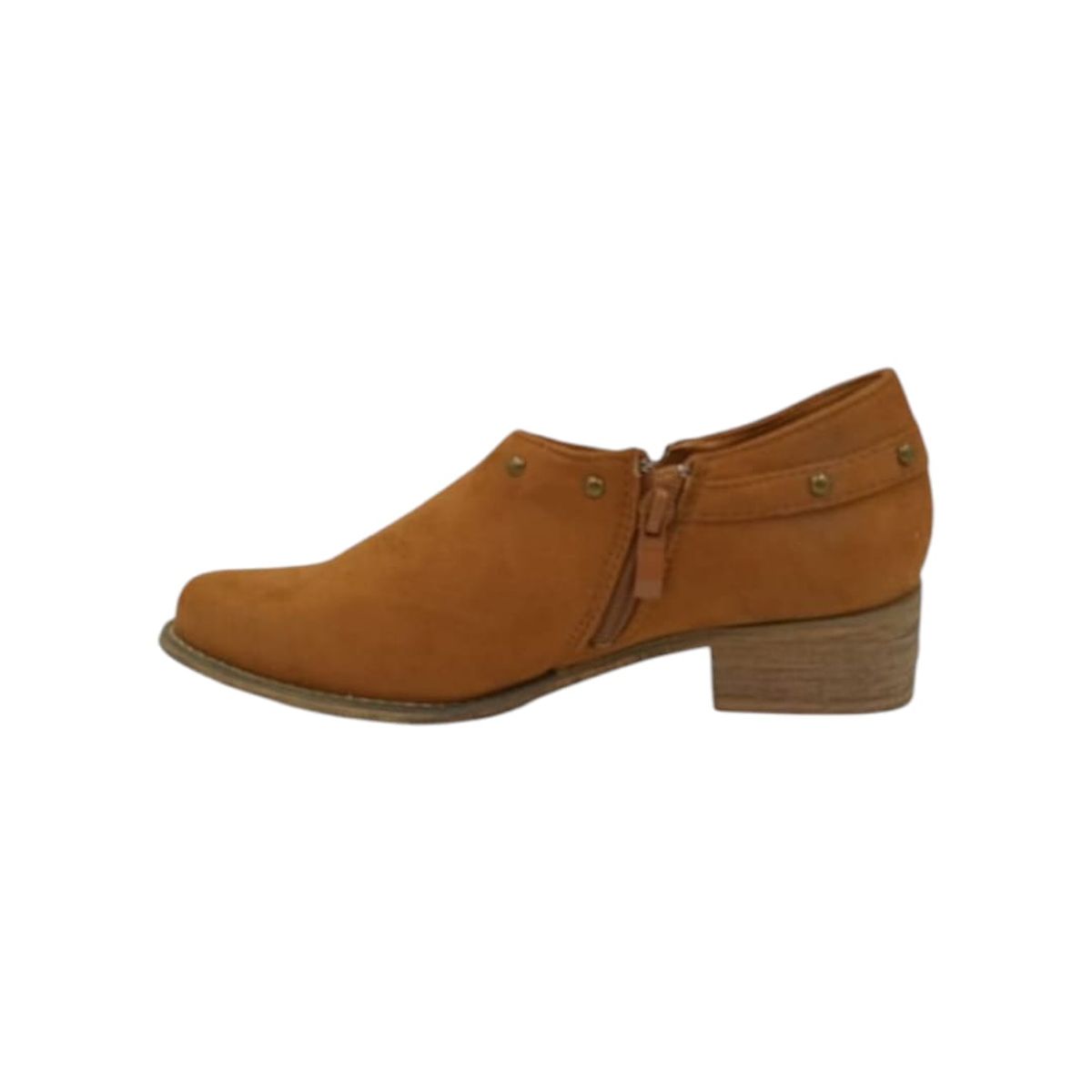 HERIEL - Zapato Camel Tachas Mujer