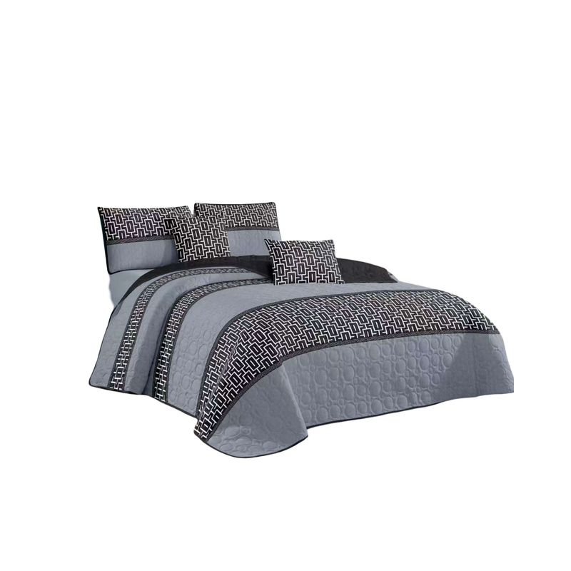 GENERICO - CUBRECAMA QUILT DE VERANO PLAZA Y MEDIA