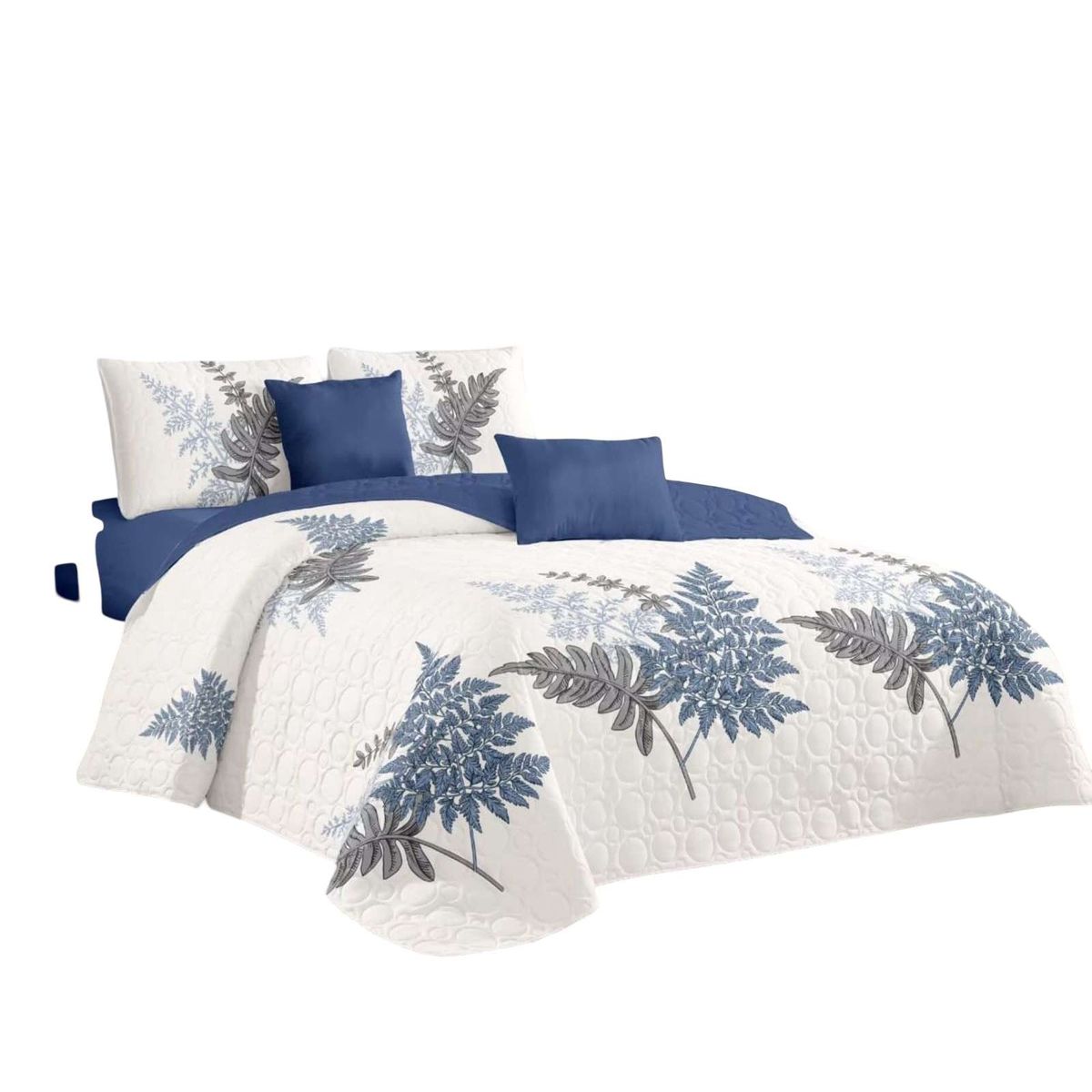 GENERICO - CUBRECAMA QUILT DE VERANO KING