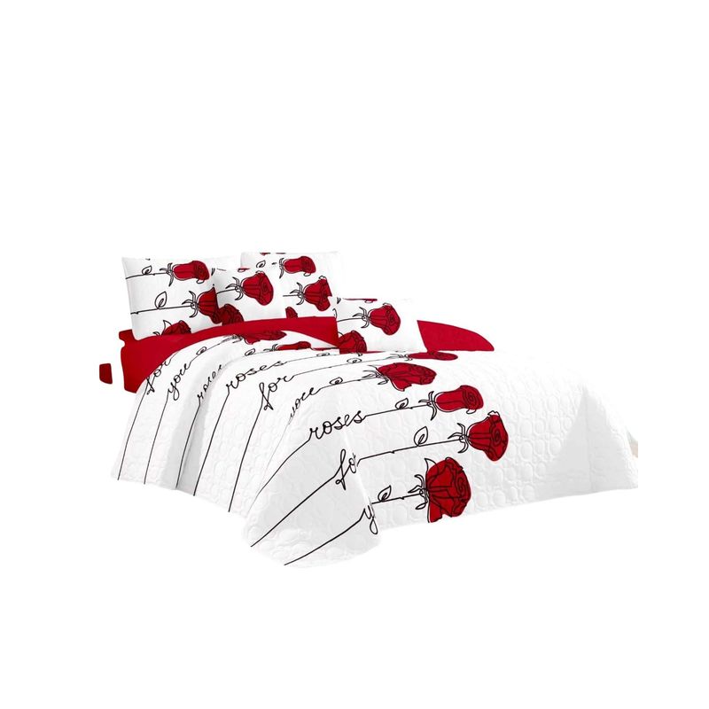GENERICO - CUBRECAMA QUILT DE VERANO KING
