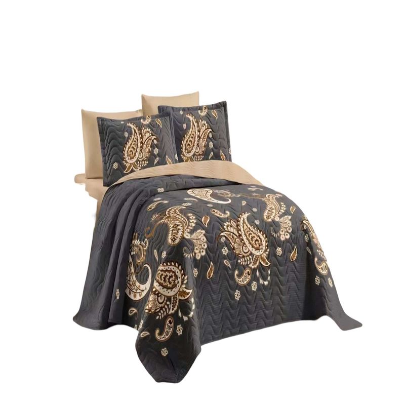 GENERICO - CUBRECAMA QUILT DE VERANO KING