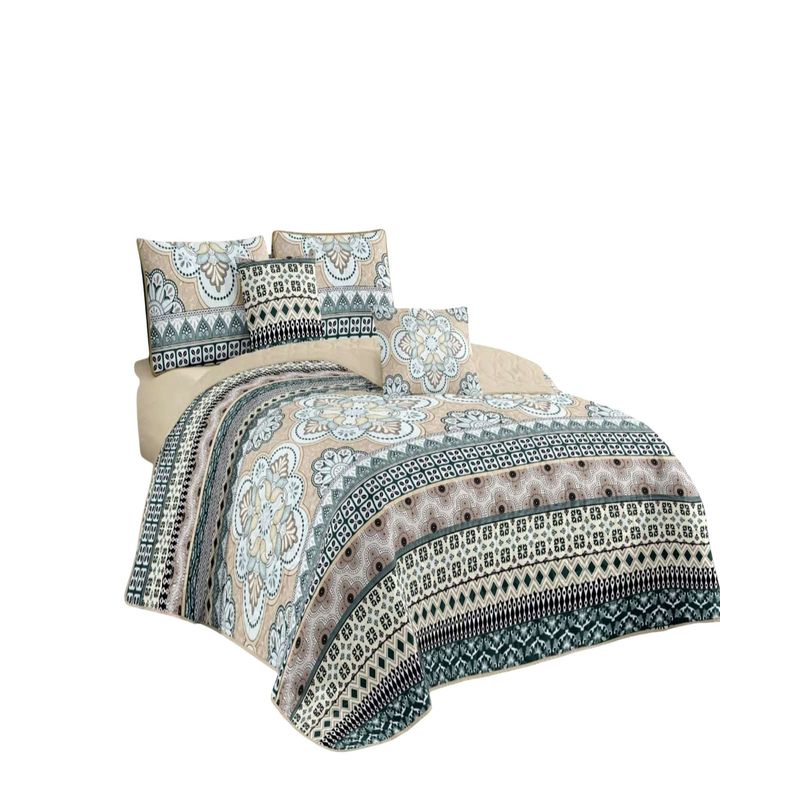 GENERICO - CUBRECAMA QUILT DE VERANO KING