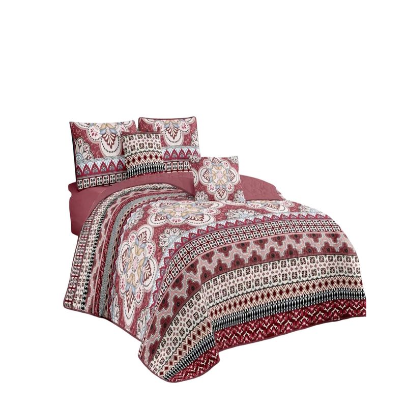 GENERICO - CUBRECAMA QUILT DE VERANO KING