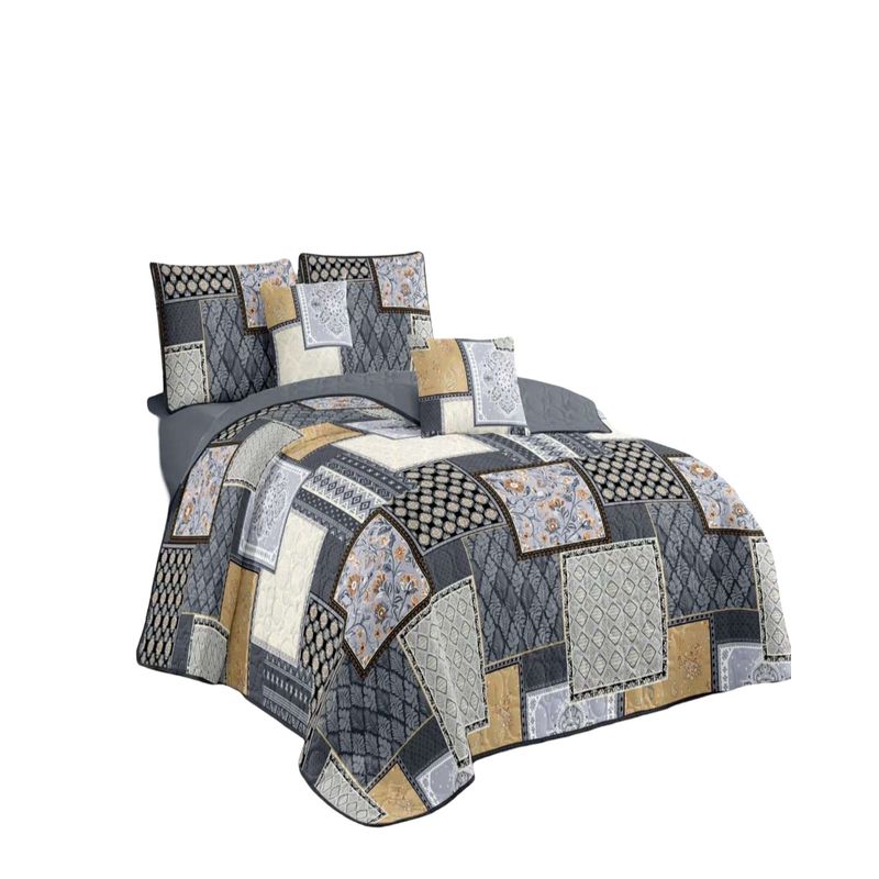 GENERICO - CUBRECAMA QUILT DE VERANO KING