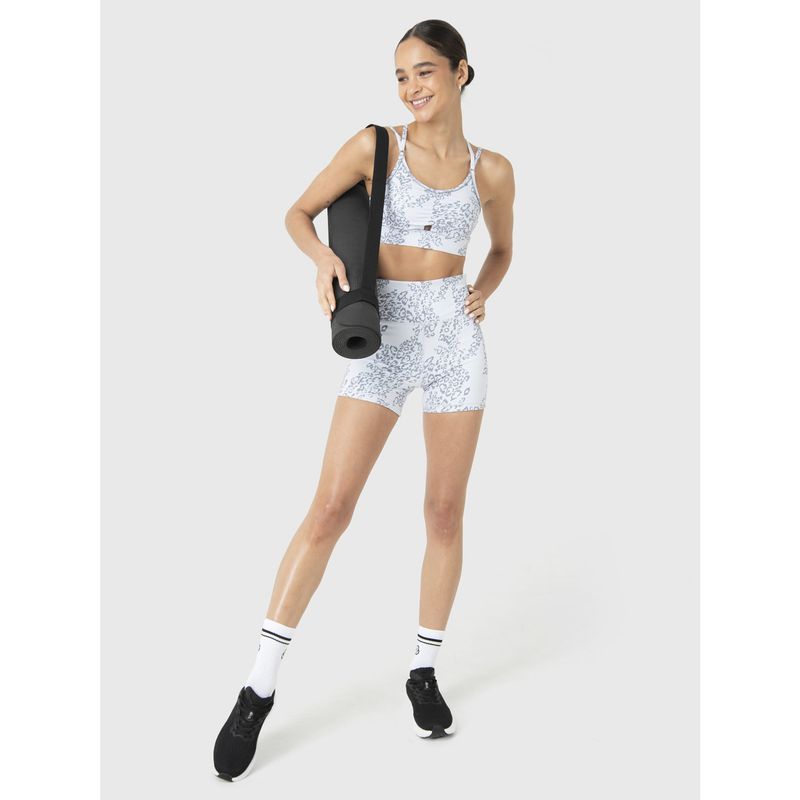 BSOUL - Calza Deportiva Mujer Short Legg Flo Gris BSOUL