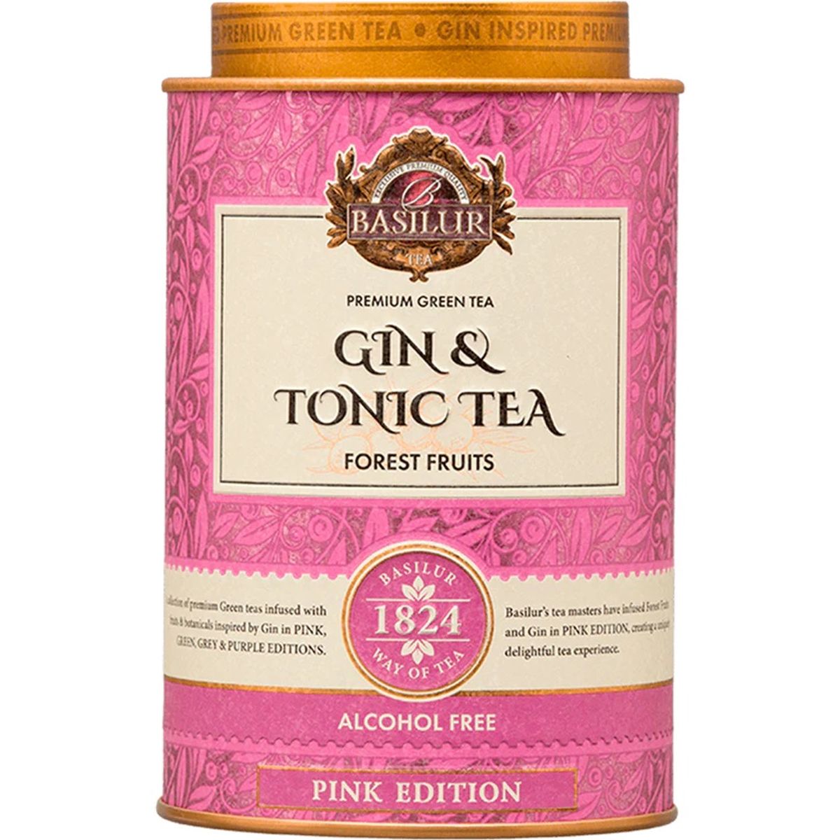 BASILUR - Basilur Gin & Tonic Tea Forest Fruits Pink Edition