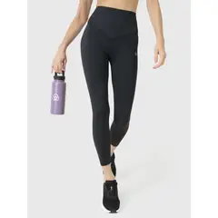 BSOUL - Calza Deportiva Mujer Ankle Ultra Hi Rise Negro