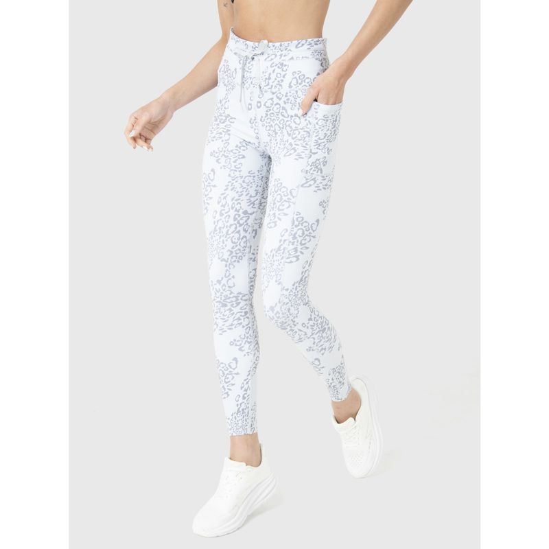 BSOUL - Calza Deportiva Mujer Drawcord Long Legg Gris BSOUL