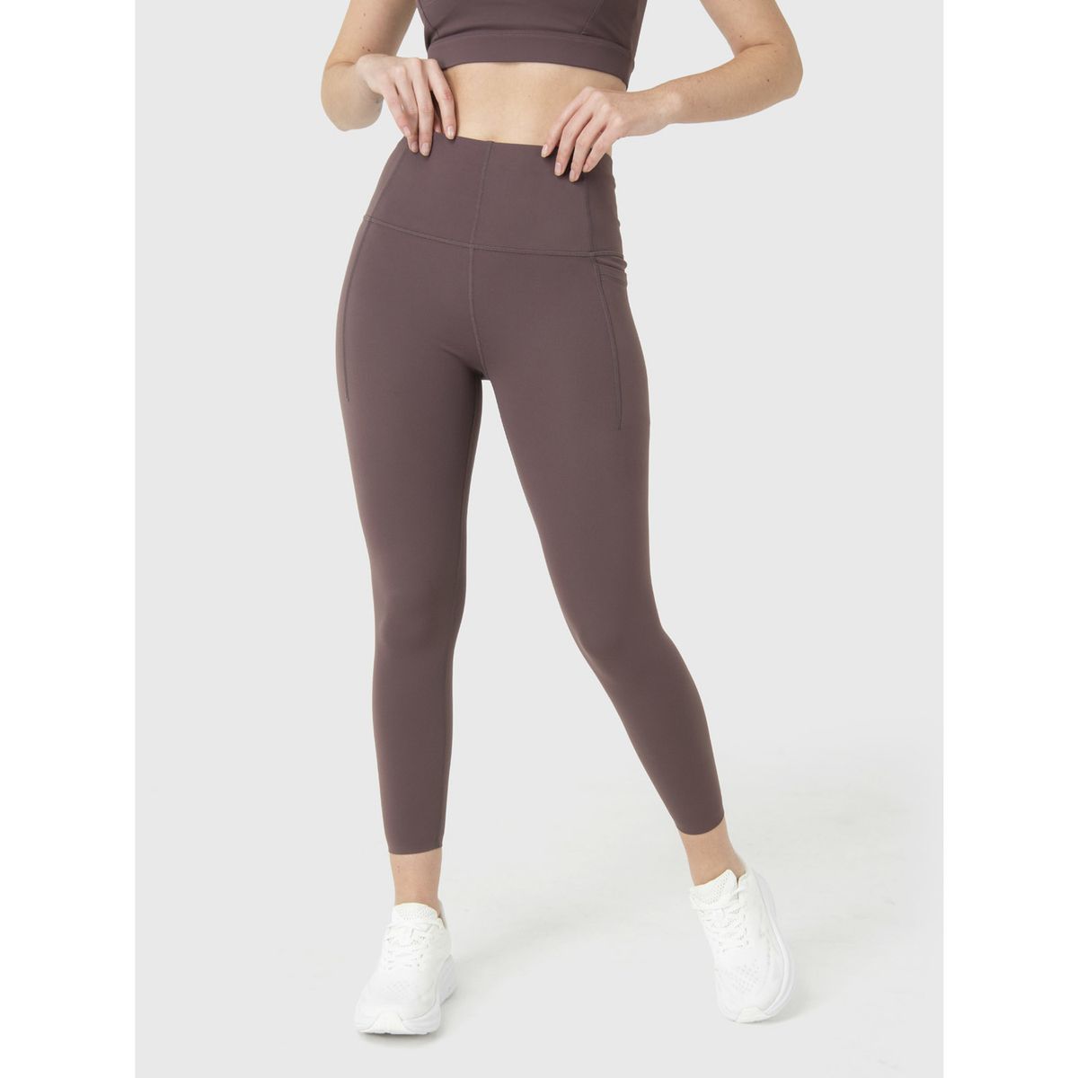 BSOUL - Calza Deportiva Mujer Ankle Diana Café BSOUL