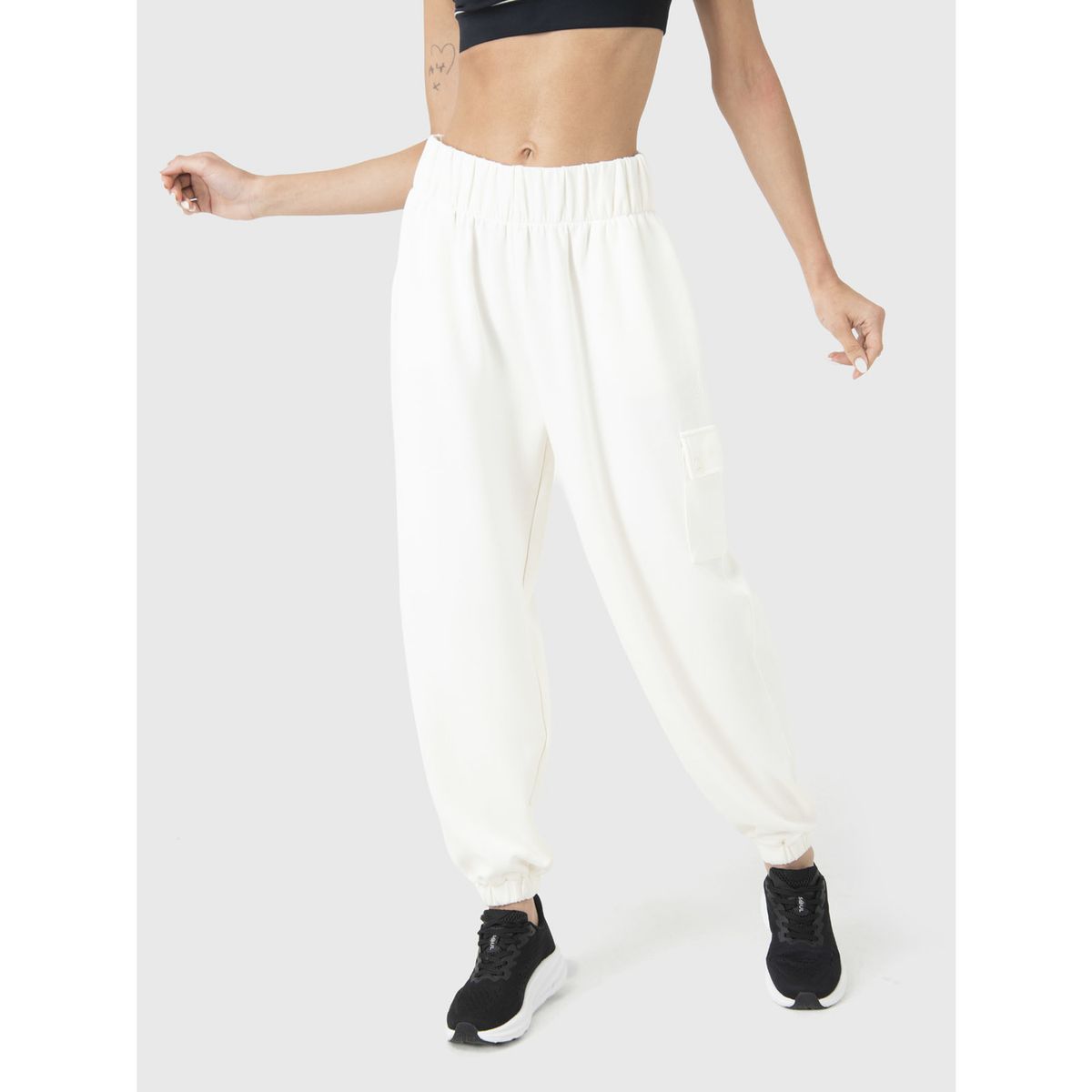 BSOUL - Pantalon Mujer Pant Luna Crudo BSOUL