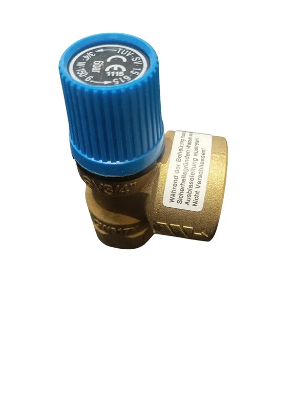 GENERICO Valvula de Alivio 3/4" 6 Bar Azul