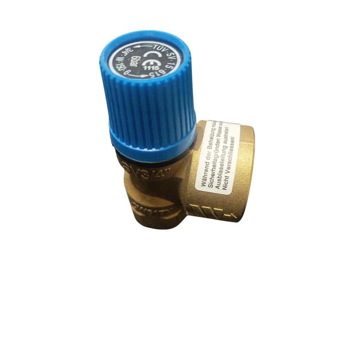 GENERICO - Valvula de Alivio 3/4" 6 Bar Azul