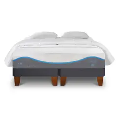 CIC - CAMA EUROPEA ALASKA KING + ALMOHADAS + PLUMÓN