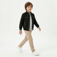 Chaquetas Lisboa Niño Ecocuero Con Cierres Metálicos