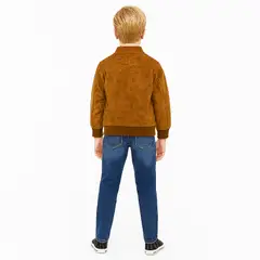 KIBOU - Chaquetas Lisboa Niño Ecocuero Con Cierres Metálicos