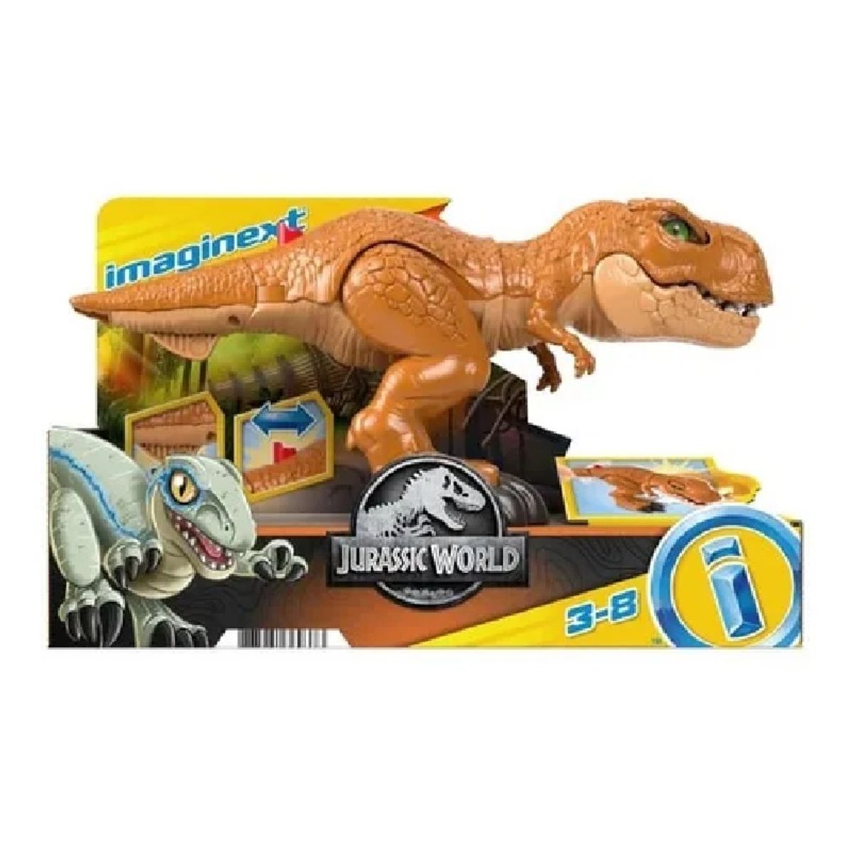 JURASSIC WORLD - Jurassic World Tiranosaurio Rex De Combate Fisher-price