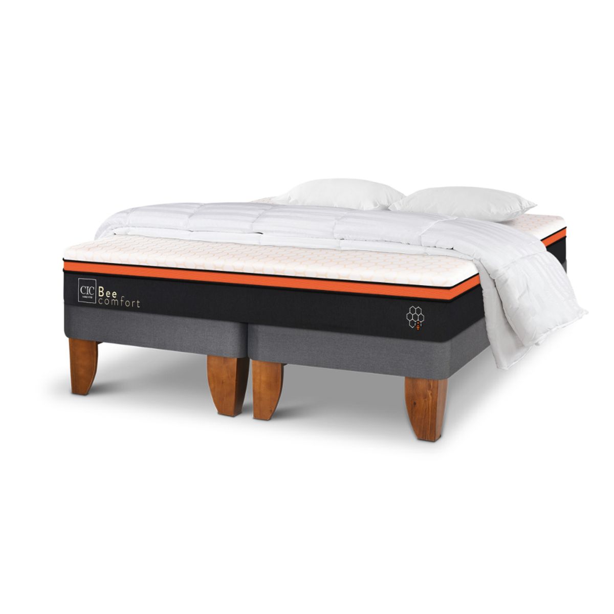 CIC - CAMA EUROPEA BEE COMFORT KING ALM+PL