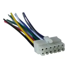 GENERICO - Arnés Enchufe Universal 12 Pines Para Subwoofer Y Amplificad
