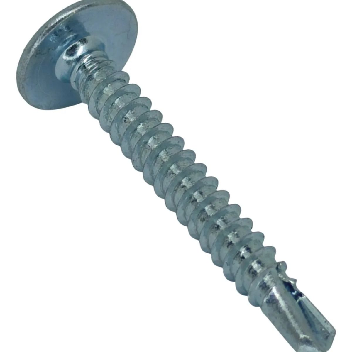 GENERICO - Tornillo Cabeza De Lenteja 8x1 1/4 Punta Broca 100 Unidades