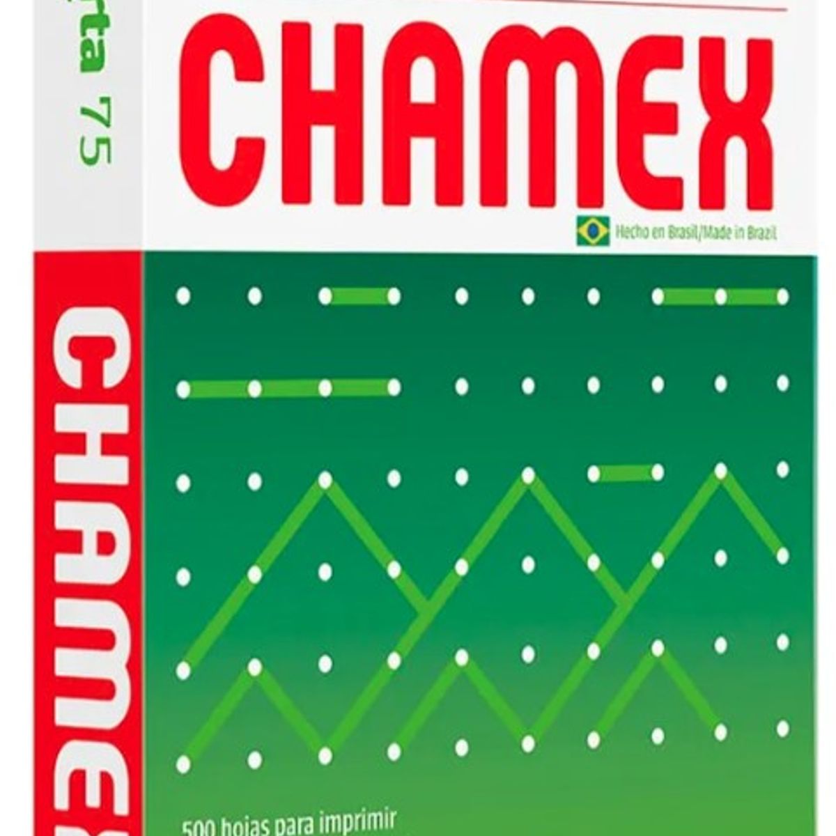 CHAMEX - Resma Papel Tipo Carta Chamex- 500 Hojas - 75gr