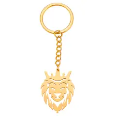 GENERICO - Llavero León en Acero Inoxidable
