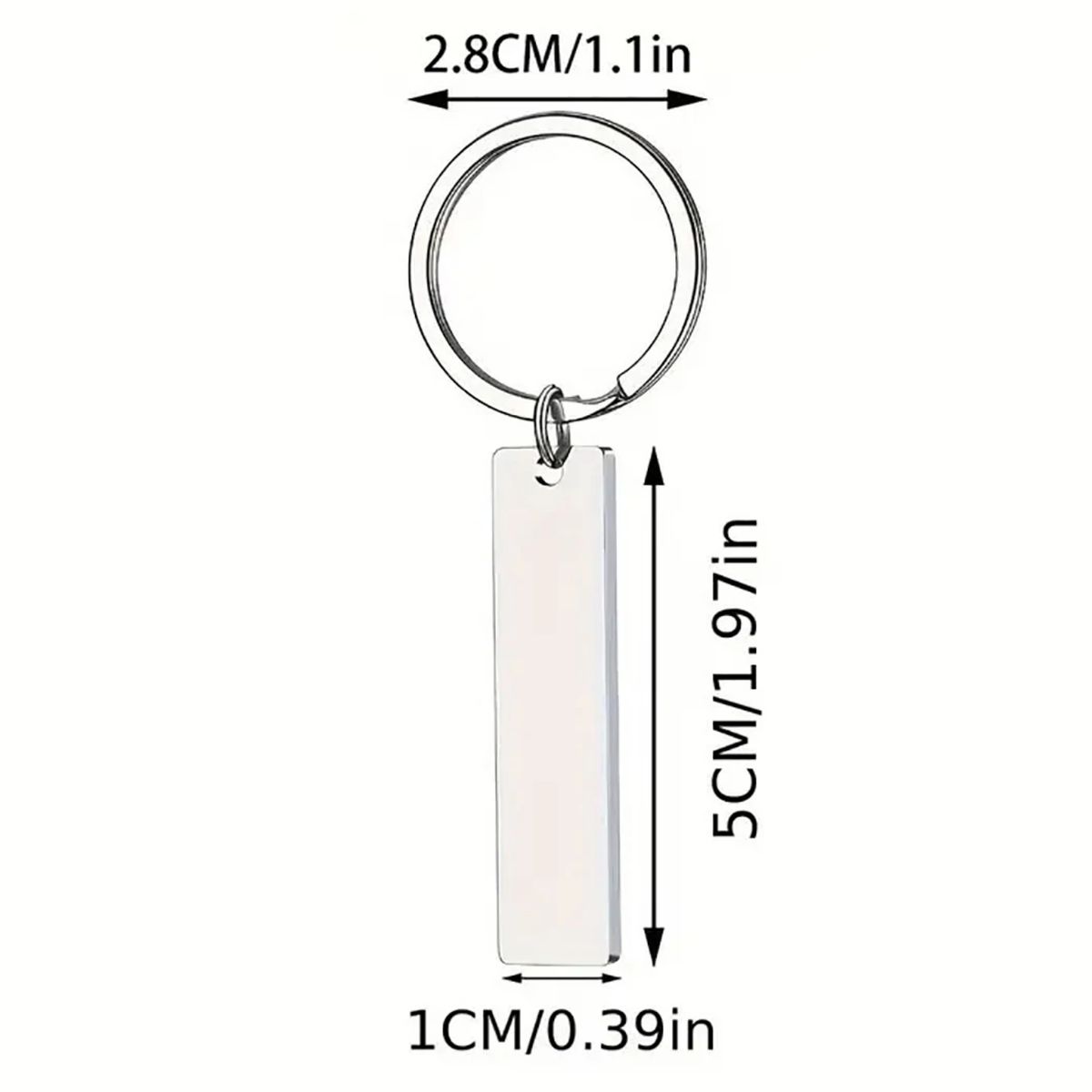 LK LUKSO - Llavero Motivacional en Acero Inoxidable