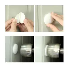 GENERICO - Pack 8 protectores de muro para puertas