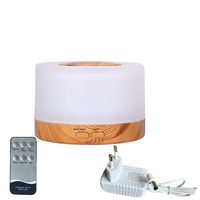 Humidificador Difusor De Aromas Difusor 500mL Estilo Madera