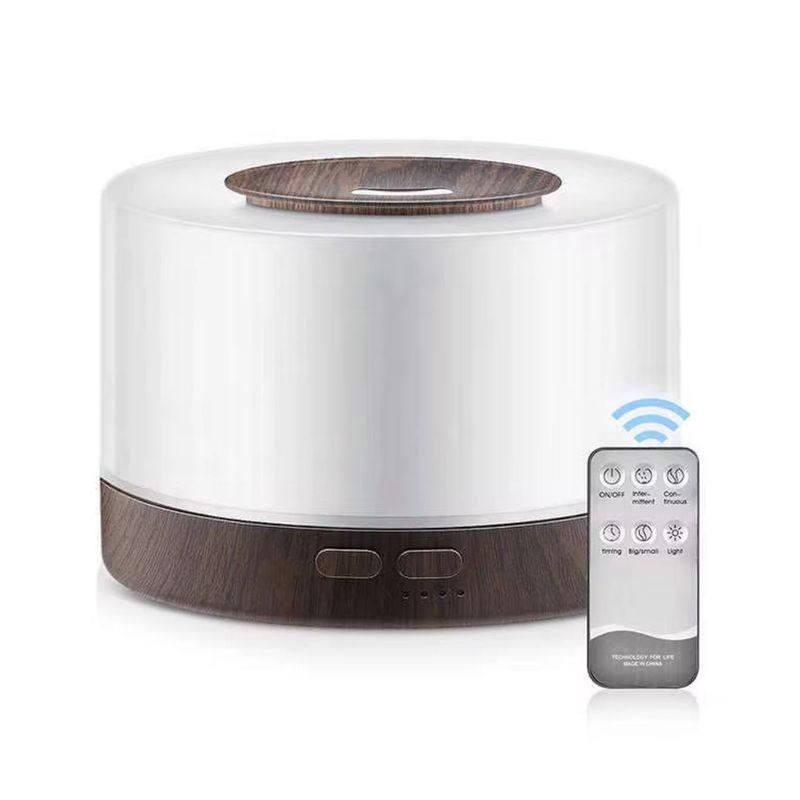 GENERICO - Humidificador Difusor De Aromas Difusor 500mL Estilo Madera
