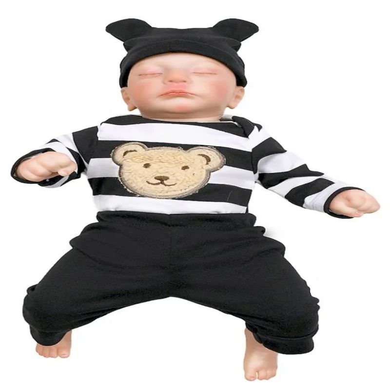 GENERICO - Bebé Reborn Muñeco Silicona De Cuerpo algodón Juguete 40cm
