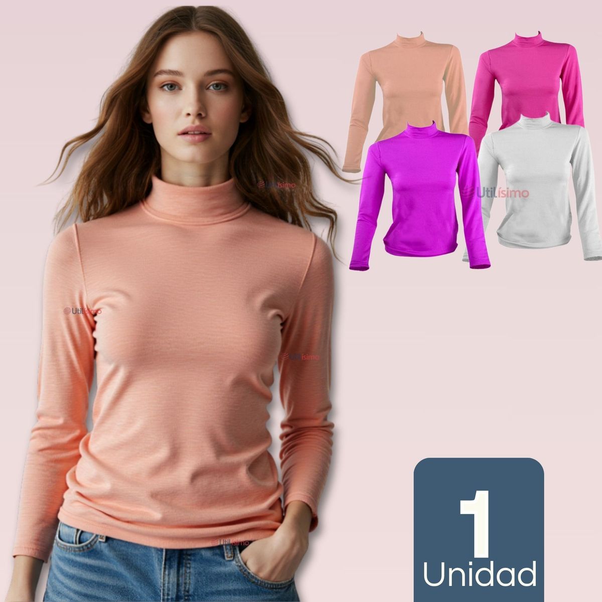 UTILISIMO - Camiseta Beatle Polar Juvenil Niña Primera Capa Colores Surtidos