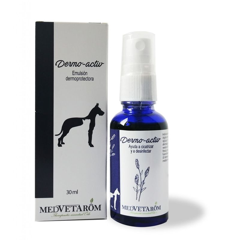 MEDVETAROM - Dermo-activ Spray 30ML - Emulsión para la Piel PerrosGatos