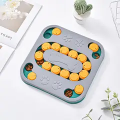 TATEE - Alimentador Juguetes para mascotas gris 24cm× 24cm
