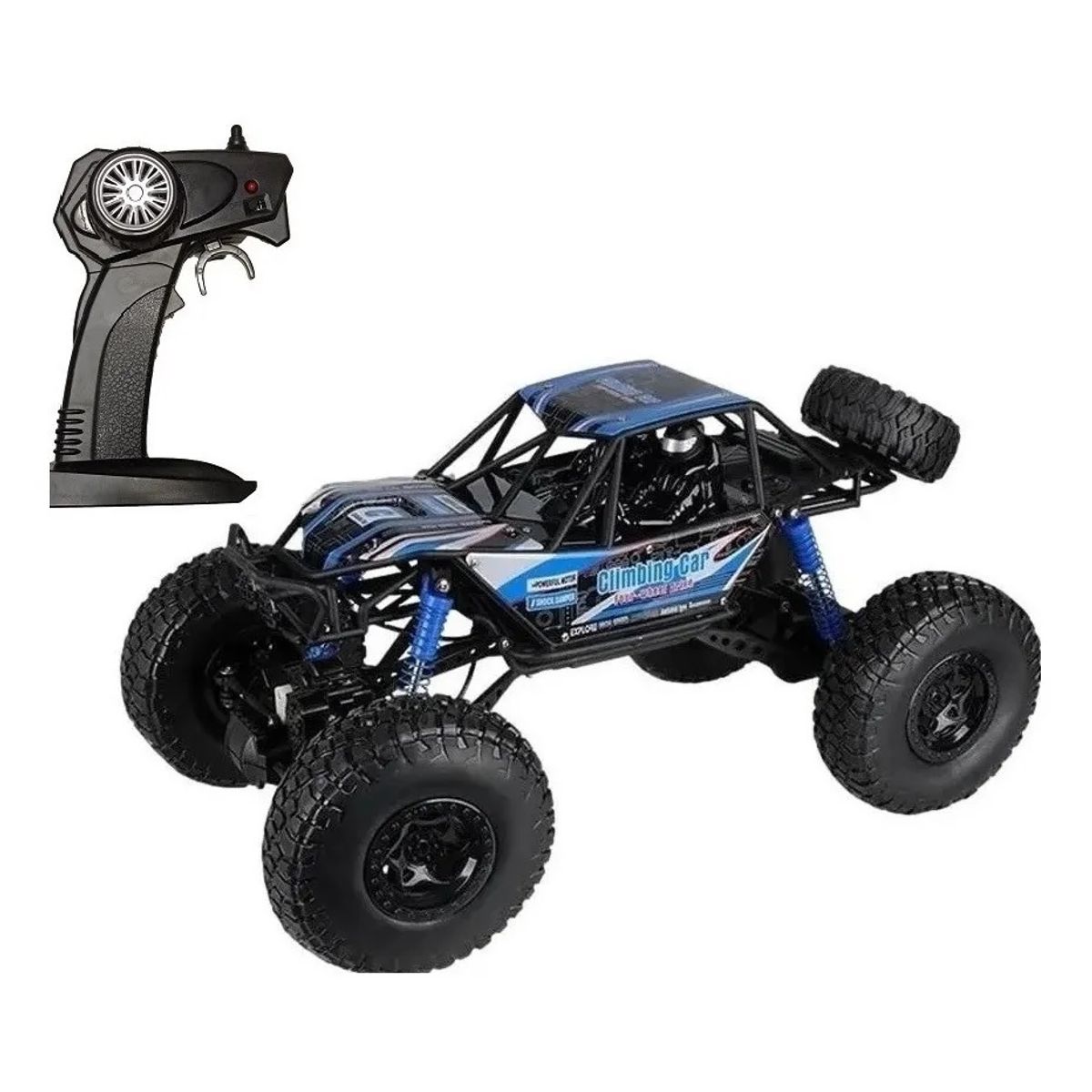 BESTOYS - Auto Control Remoto 4x4, Crawler 2.4 Ghz Azul