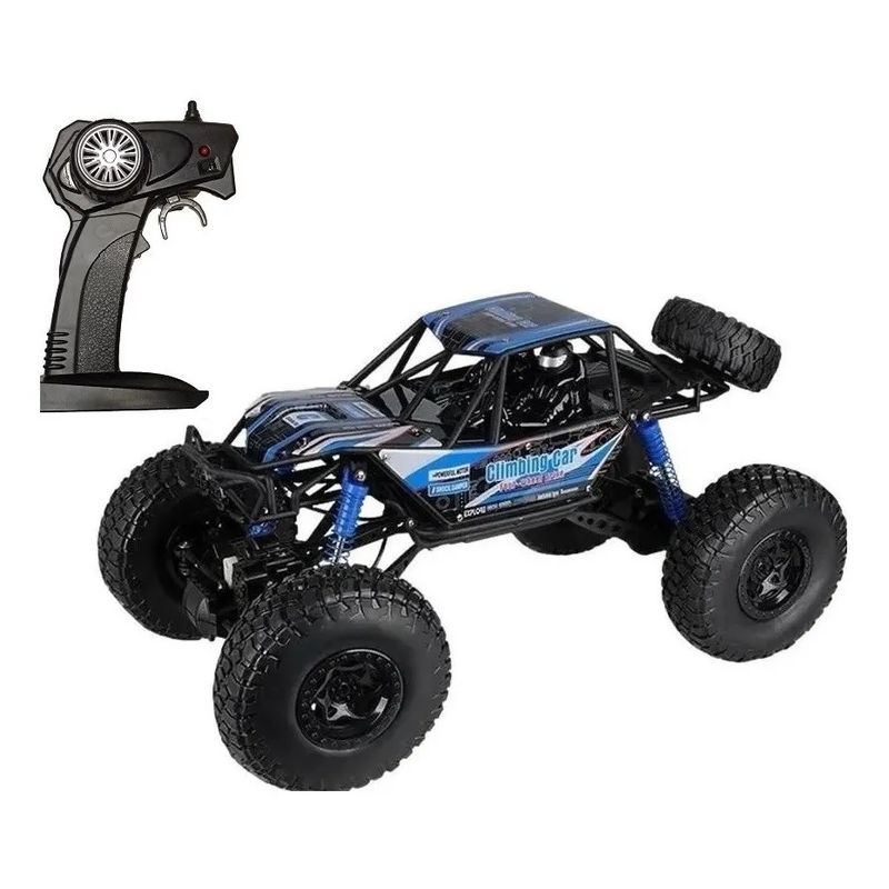 BESTOYS - Auto Control Remoto 4x4, Crawler 2.4 Ghz Azul