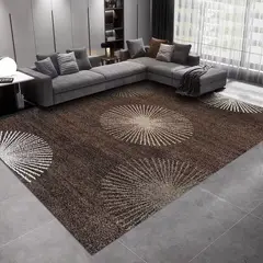 GENERICO - Alfombras Para Living con Diseños Tridimensionales Antideslizante