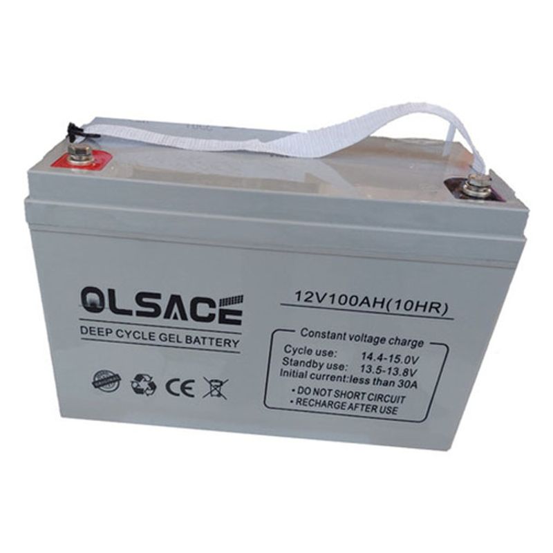 GENERICO - Bateria Ciclo Profundo 12v 100ah Baterias Gel Energia Solar