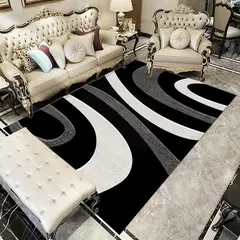 GENERICO - Alfombras Para Living con Diseños Tridimensionales Antideslizante