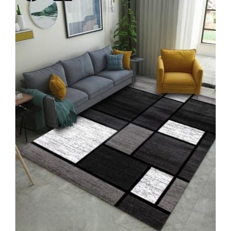GENERICO - Alfombras Para Living con Diseños Tridimensionales Antideslizante