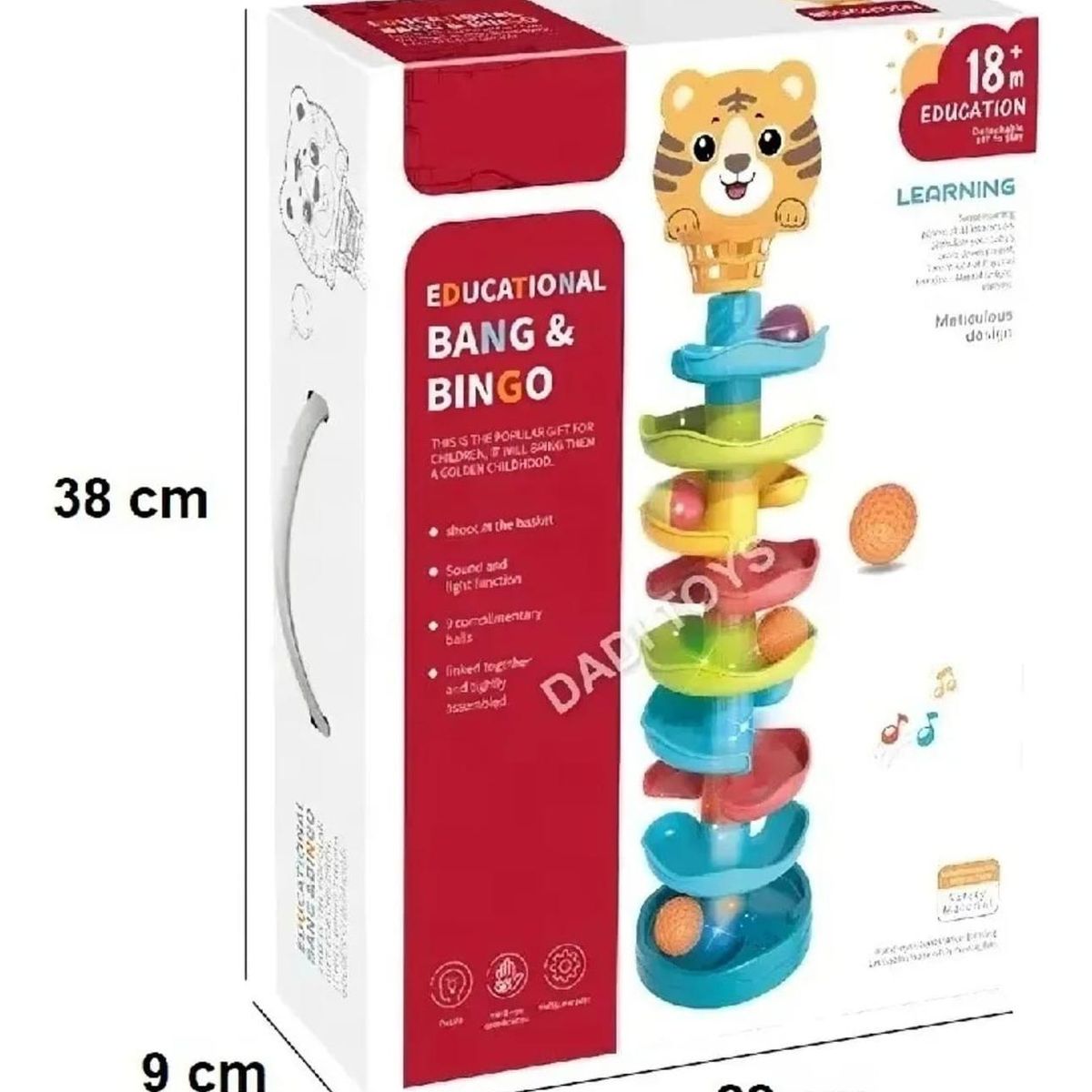 GENERICO - Juego Didactico Tobogan De Pelotas Para Bebes