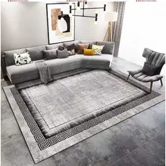 GENERICO - Alfombras Para Living con Diseños Tridimensionales Antideslizante