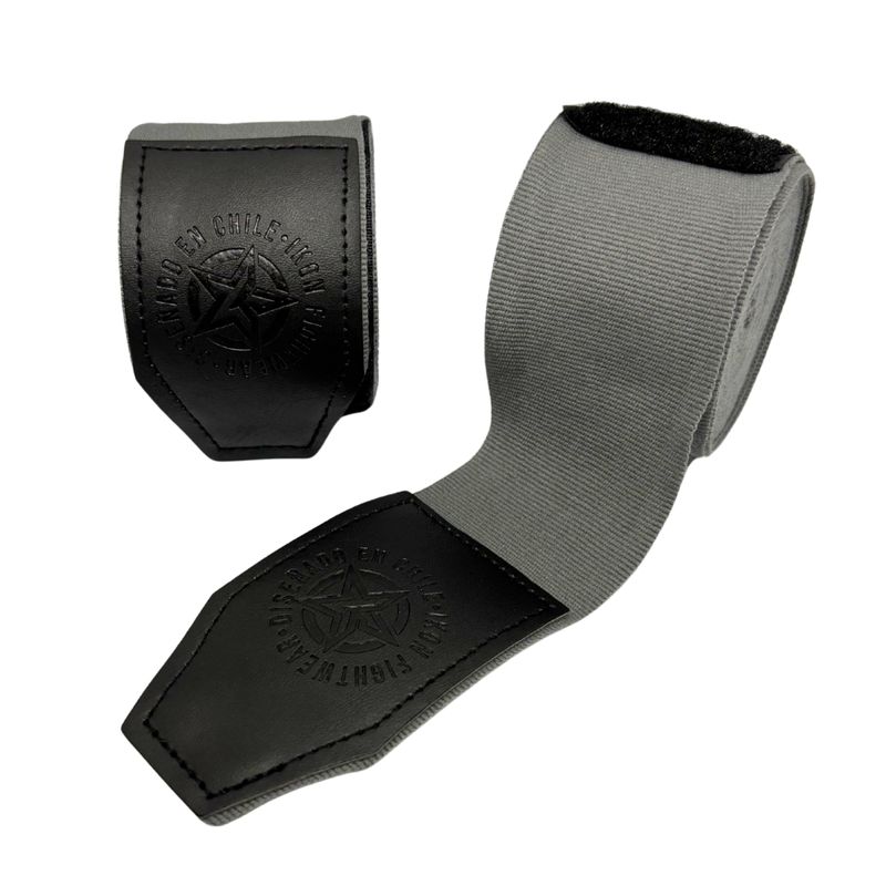 IKON - Vendas de Boxeo Semi Elásticas Gris