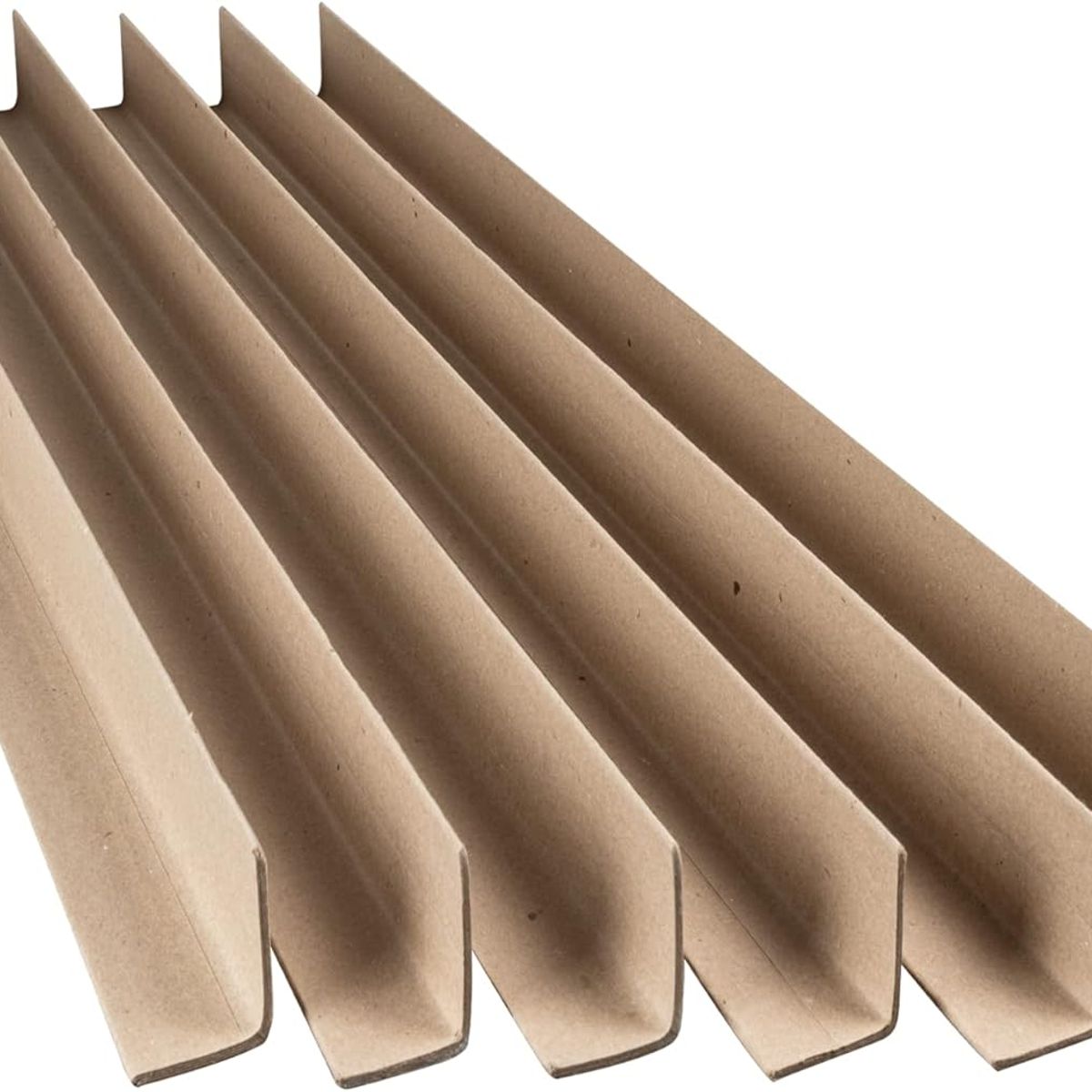 KUANGYE - Esquineros De Cartón Kraft 3 X 3 Largo 100 Cm (25 Piezas)