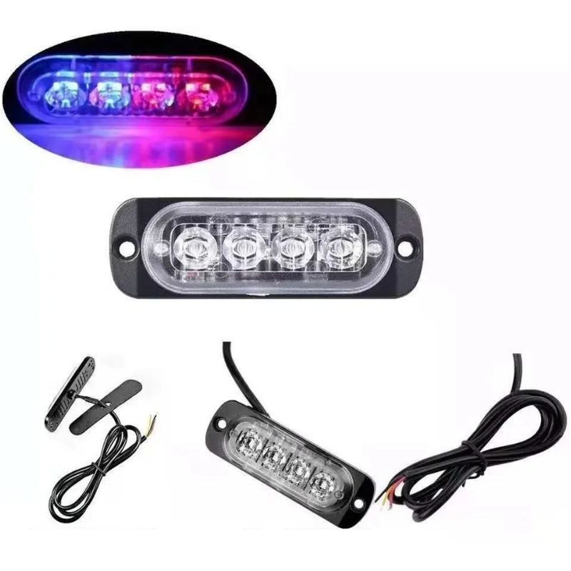 LISM - X2 Foco Neblinero Led Estroboscopico 12-24v Destellante