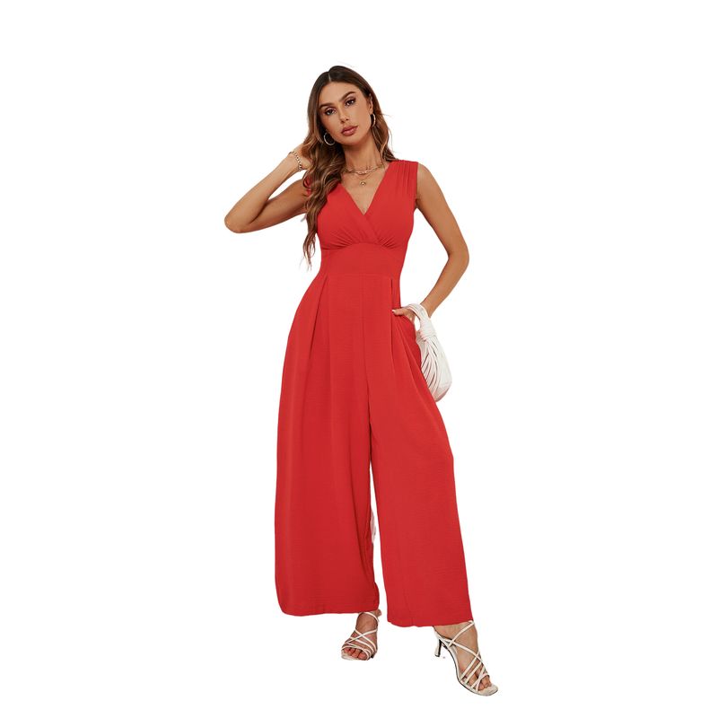 BLWOENS - Mono de verano para mujeres - Rojo