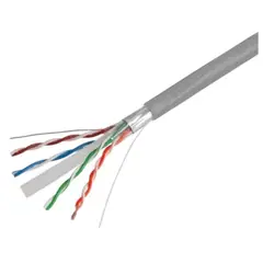 MALIK - Cable Red Cat 6 Premium 100m - Blindaje Superior