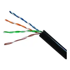 MALIK - Cable UTP Cat 5 Exterior - 100 Metros de Alta Durabilidad