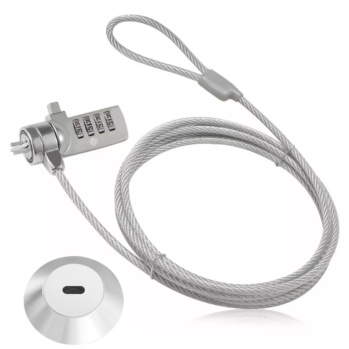 ATURE - Candado Para Combinación Usb Para Computadora Portátil