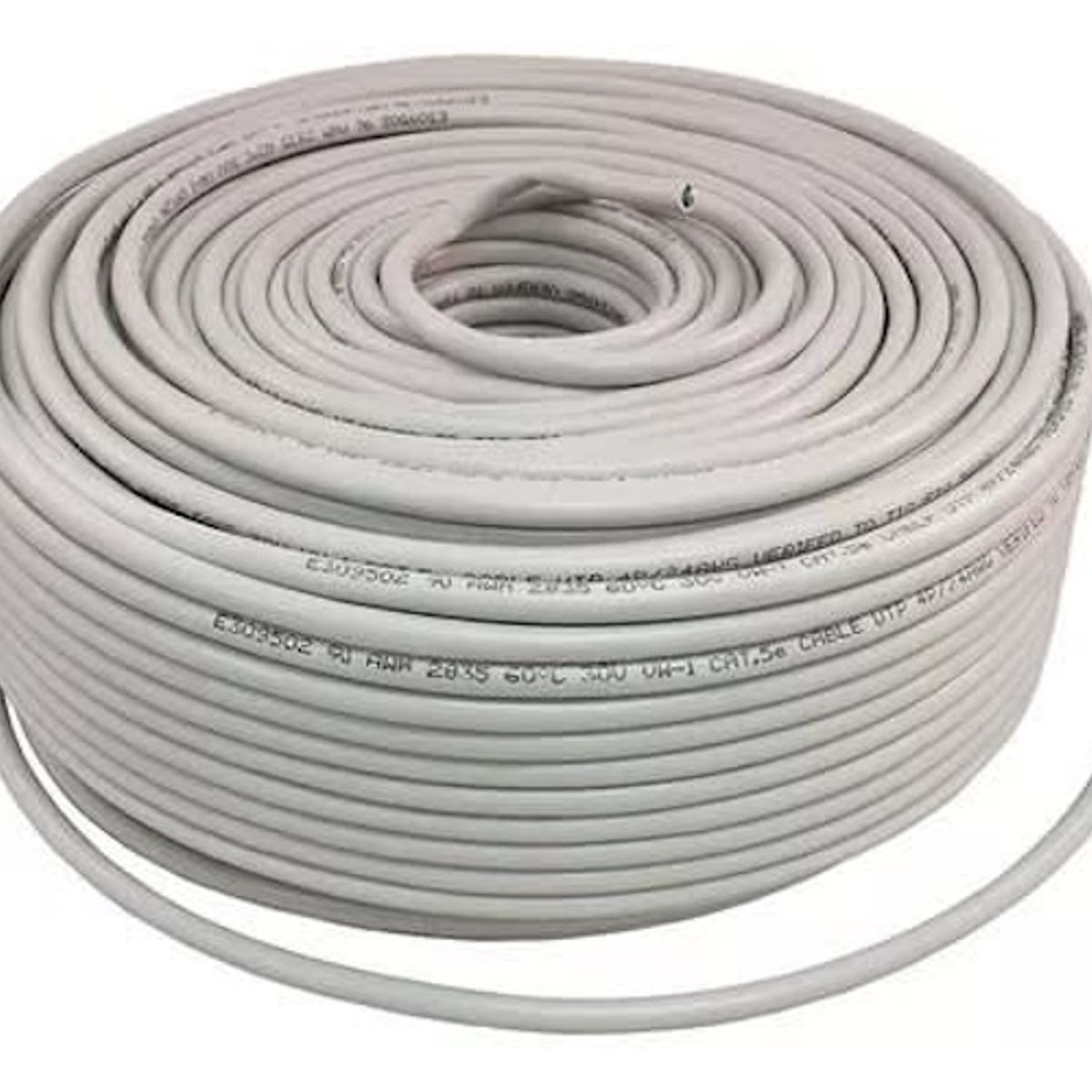 MALIK - Red Cat5 100m UTP - Cable Interior Alta Velocidad Premium